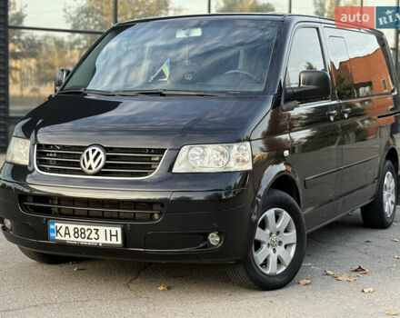 Фольксваген Мультиван 2004 у Дніпро (Дніпропетровську) на Automoto.ua Чорний Фольксваген Мультиван, об'ємом двигуна 2.46 л та пробігом 418 тис. км за 8900 $, фото 1 на Automoto.ua