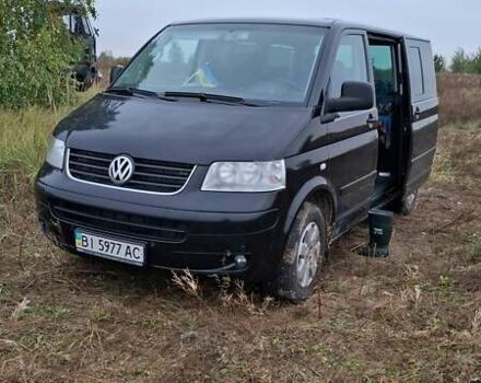Фольксваген Мультиван 2005 у Дніпро (Дніпропетровську) на Automoto.ua Чорний Фольксваген Мультиван, об'ємом двигуна 2.46 л та пробігом 418 тис. км за 13500 $, фото 1 на Automoto.ua