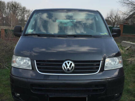 Черный Фольксваген Мультиван, объемом двигателя 2.46 л и пробегом 58 тыс. км за 2500 $, фото 1 на Automoto.ua