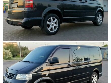 Фольксваген Мультиван 2006 в Киеве на Automoto.ua Черный Фольксваген Мультиван, объемом двигателя 2.5 л и пробегом 298 тыс. км за 11000 $, фото 1 на Automoto.ua