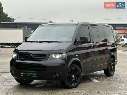 Фольксваген Мультиван 2006 в Киеве на Automoto.ua Черный Фольксваген Мультиван, объемом двигателя 2.5 л и пробегом 278 тыс. км за 11990 $, фото 1 на Automoto.ua