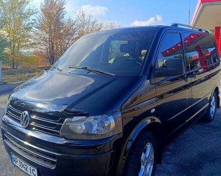 Черный Фольксваген Мультиван, объемом двигателя 3.2 л и пробегом 280 тыс. км за 14000 $, фото 1 на Automoto.ua
