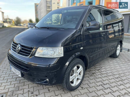 Фольксваген Мультиван 2007 в Ивано-Франковске на Automoto.ua Черный Фольксваген Мультиван, объемом двигателя 3.2 л и пробегом 374 тыс. км за 6999 $, фото 1 на Automoto.ua