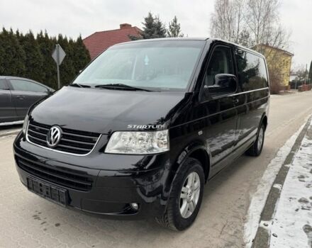 Чорний Фольксваген Мультиван, об'ємом двигуна 2.5 л та пробігом 187 тис. км за 4000 $, фото 1 на Automoto.ua