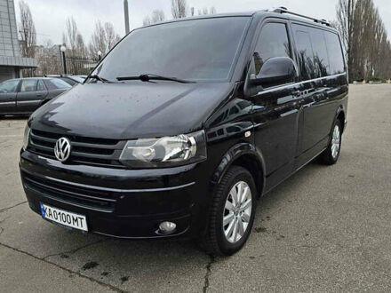 Чорний Фольксваген Мультиван, об'ємом двигуна 1.97 л та пробігом 263 тис. км за 16300 $, фото 1 на Automoto.ua