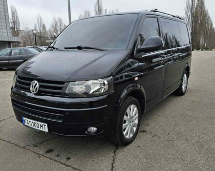 Черный Фольксваген Мультиван, объемом двигателя 1.97 л и пробегом 263 тыс. км за 16300 $, фото 1 на Automoto.ua