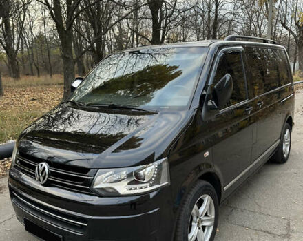 Черный Фольксваген Мультиван, объемом двигателя 1.98 л и пробегом 365 тыс. км за 19999 $, фото 1 на Automoto.ua
