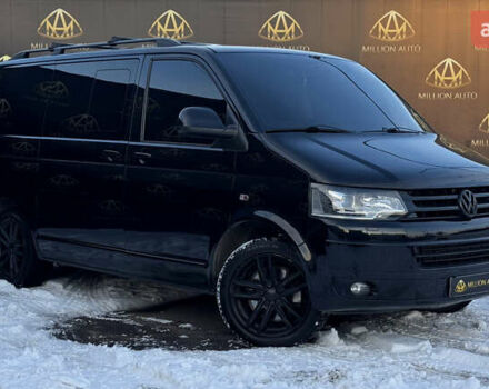 Черный Фольксваген Мультиван, объемом двигателя 2 л и пробегом 365 тыс. км за 21700 $, фото 1 на Automoto.ua