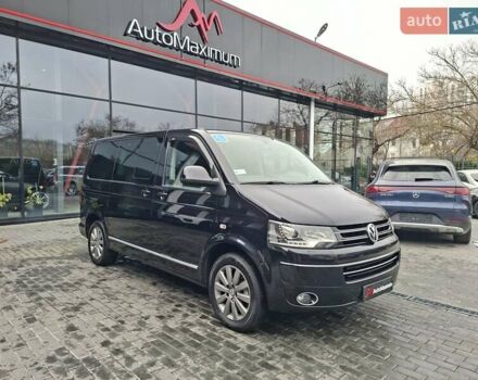 Черный Фольксваген Мультиван, объемом двигателя 1.98 л и пробегом 176 тыс. км за 31900 $, фото 1 на Automoto.ua