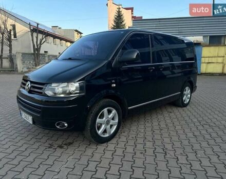 Чорний Фольксваген Мультиван, об'ємом двигуна 2 л та пробігом 312 тис. км за 22500 $, фото 1 на Automoto.ua