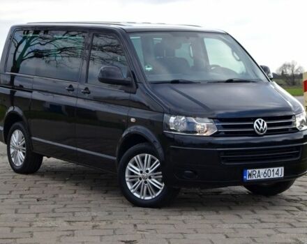 Чорний Фольксваген Мультиван, об'ємом двигуна 2 л та пробігом 195 тис. км за 9400 $, фото 1 на Automoto.ua