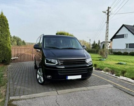 Черный Фольксваген Мультиван, объемом двигателя 2 л и пробегом 312 тыс. км за 8200 $, фото 1 на Automoto.ua