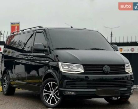 Черный Фольксваген Мультиван, объемом двигателя 1.98 л и пробегом 122 тыс. км за 35500 $, фото 1 на Automoto.ua