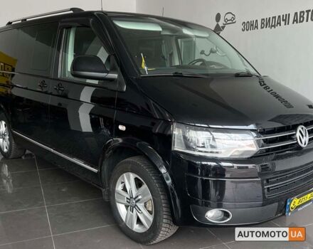 Чорний Фольксваген Мультиван, об'ємом двигуна 2 л та пробігом 300 тис. км за 21300 $, фото 1 на Automoto.ua