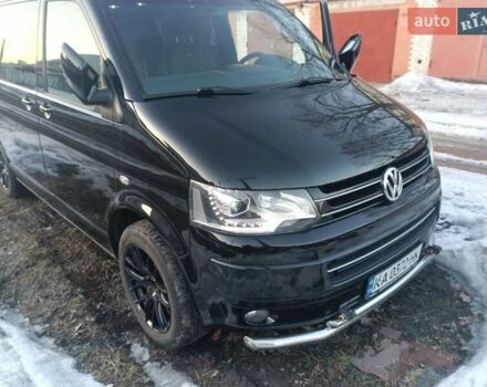 Чорний Фольксваген Мультиван, об'ємом двигуна 1.98 л та пробігом 258 тис. км за 26500 $, фото 1 на Automoto.ua