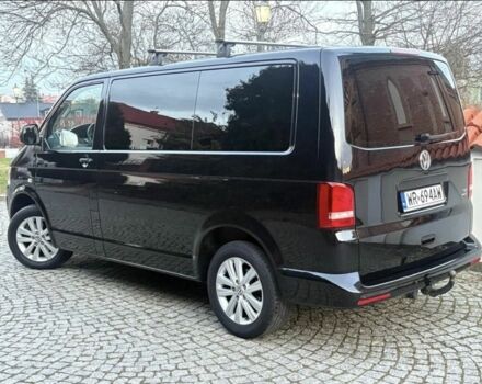 Черный Фольксваген Мультиван, объемом двигателя 2 л и пробегом 270 тыс. км за 6782 $, фото 1 на Automoto.ua
