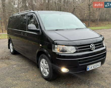 Черный Фольксваген Мультиван, объемом двигателя 1.97 л и пробегом 309 тыс. км за 17450 $, фото 1 на Automoto.ua