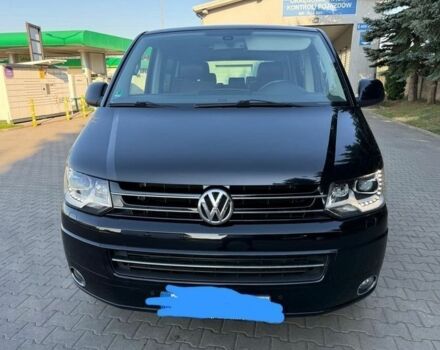 Чорний Фольксваген Мультиван, об'ємом двигуна 2 л та пробігом 117 тис. км за 9400 $, фото 1 на Automoto.ua