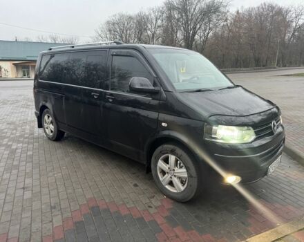 Черный Фольксваген Мультиван, объемом двигателя 2 л и пробегом 308 тыс. км за 16400 $, фото 1 на Automoto.ua