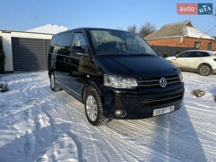 Черный Фольксваген Мультиван, объемом двигателя 1.97 л и пробегом 257 тыс. км за 26700 $, фото 1 на Automoto.ua