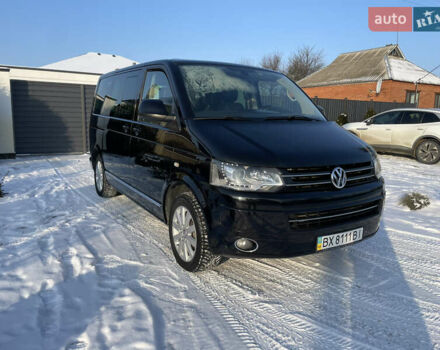 Черный Фольксваген Мультиван, объемом двигателя 1.97 л и пробегом 257 тыс. км за 26700 $, фото 1 на Automoto.ua