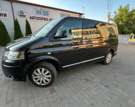 Чорний Фольксваген Мультиван, об'ємом двигуна 1.98 л та пробігом 255 тис. км за 22000 $, фото 1 на Automoto.ua