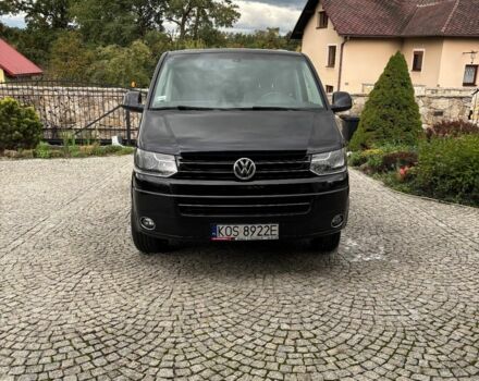 Черный Фольксваген Мультиван, объемом двигателя 2 л и пробегом 259 тыс. км за 9700 $, фото 1 на Automoto.ua