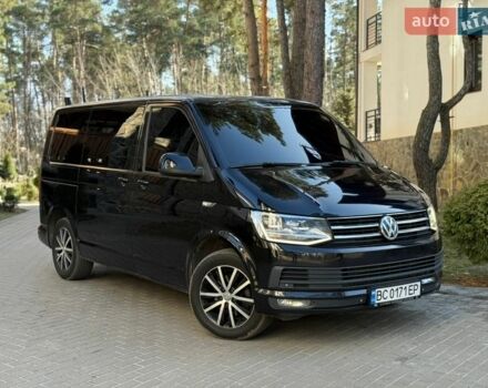 Чорний Фольксваген Мультиван, об'ємом двигуна 2 л та пробігом 310 тис. км за 29500 $, фото 1 на Automoto.ua