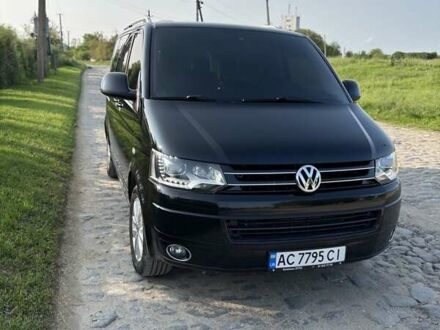 Чорний Фольксваген Мультиван, об'ємом двигуна 1.98 л та пробігом 140 тис. км за 27000 $, фото 1 на Automoto.ua