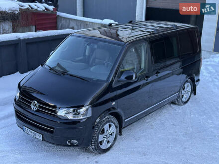 Черный Фольксваген Мультиван, объемом двигателя 1.97 л и пробегом 233 тыс. км за 38799 $, фото 1 на Automoto.ua