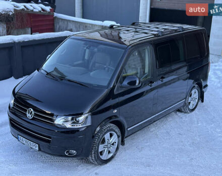 Чорний Фольксваген Мультиван, об'ємом двигуна 1.97 л та пробігом 233 тис. км за 38799 $, фото 1 на Automoto.ua