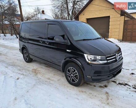 Черный Фольксваген Мультиван, объемом двигателя 1.97 л и пробегом 183 тыс. км за 34000 $, фото 1 на Automoto.ua