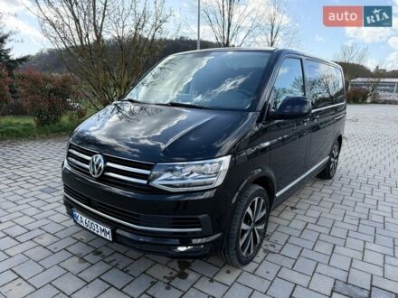 Чорний Фольксваген Мультиван, об'ємом двигуна 2 л та пробігом 175 тис. км за 42000 $, фото 1 на Automoto.ua