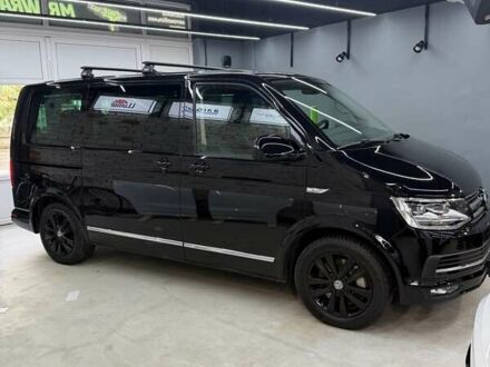 Черный Фольксваген Мультиван, объемом двигателя 1.97 л и пробегом 212 тыс. км за 45200 $, фото 1 на Automoto.ua