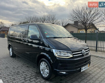 Черный Фольксваген Мультиван, объемом двигателя 2 л и пробегом 270 тыс. км за 31700 $, фото 1 на Automoto.ua
