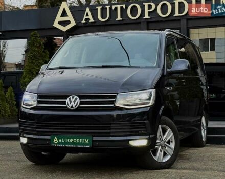 Черный Фольксваген Мультиван, объемом двигателя 1.97 л и пробегом 300 тыс. км за 32499 $, фото 1 на Automoto.ua