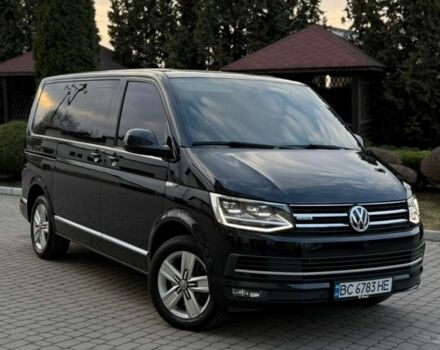 Черный Фольксваген Мультиван, объемом двигателя 1.97 л и пробегом 139 тыс. км за 43000 $, фото 1 на Automoto.ua