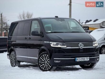 Черный Фольксваген Мультиван, объемом двигателя 1.97 л и пробегом 218 тыс. км за 52800 $, фото 1 на Automoto.ua