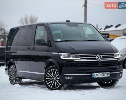 Черный Фольксваген Мультиван, объемом двигателя 1.97 л и пробегом 218 тыс. км за 52800 $, фото 1 на Automoto.ua