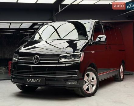 Черный Фольксваген Мультиван, объемом двигателя 2 л и пробегом 247 тыс. км за 45900 $, фото 1 на Automoto.ua