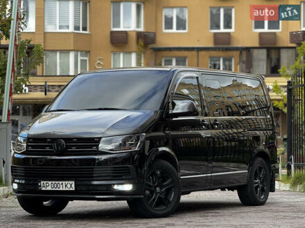 Фольксваген Мультиван 2019 в Киеве на Automoto.ua Черный Фольксваген Мультиван, объемом двигателя 2 л и пробегом 101 тыс. км за 49000 $, фото 1 на Automoto.ua