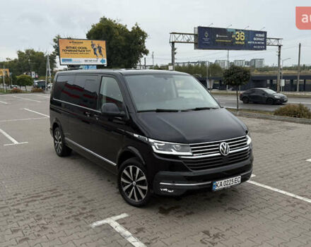 Черный Фольксваген Мультиван, объемом двигателя 1.97 л и пробегом 170 тыс. км за 56500 $, фото 1 на Automoto.ua