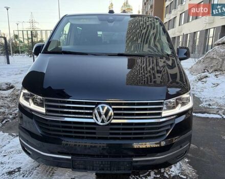 Черный Фольксваген Мультиван, объемом двигателя 2 л и пробегом 151 тыс. км за 55200 $, фото 1 на Automoto.ua