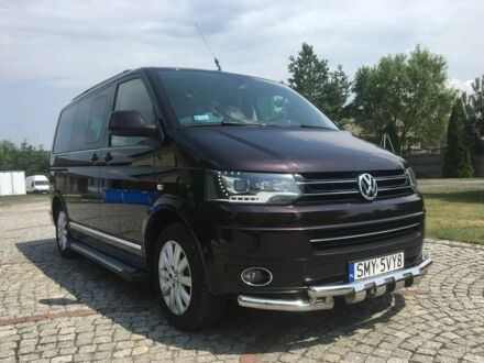 Фольксваген Мультиван 2013 в Житомире на Automoto.ua Фиолетовый Фольксваген Мультиван, объемом двигателя 2 л и пробегом 215 тыс. км за 9000 $, фото 1 на Automoto.ua