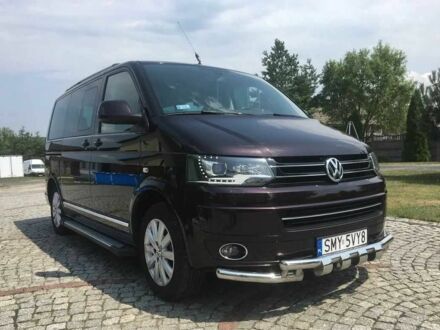 Фіолетовий Фольксваген Мультиван, об'ємом двигуна 2 л та пробігом 215 тис. км за 9100 $, фото 1 на Automoto.ua