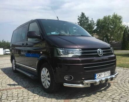 Фіолетовий Фольксваген Мультиван, об'ємом двигуна 2 л та пробігом 215 тис. км за 9100 $, фото 1 на Automoto.ua