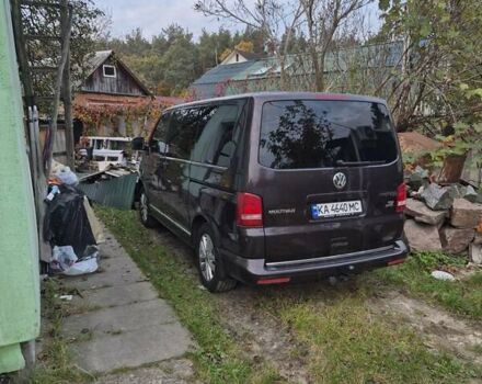 Фіолетовий Фольксваген Мультиван, об'ємом двигуна 2 л та пробігом 310 тис. км за 29000 $, фото 1 на Automoto.ua