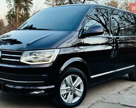 Фиолетовый Фольксваген Мультиван, объемом двигателя 1.97 л и пробегом 237 тыс. км за 45777 $, фото 1 на Automoto.ua