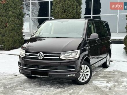 Фиолетовый Фольксваген Мультиван, объемом двигателя 1.97 л и пробегом 135 тыс. км за 44444 $, фото 1 на Automoto.ua