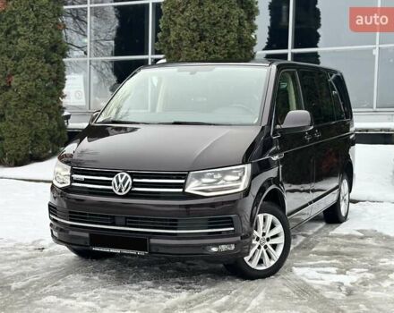 Фиолетовый Фольксваген Мультиван, объемом двигателя 1.97 л и пробегом 135 тыс. км за 44444 $, фото 1 на Automoto.ua
